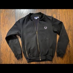 Fred Perry , Track Jacket , Black, Men’s Small